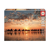 Educa Golden Sunset on Cable Beach Australia 1000pc Jigsaw Puzzle 18492 - Colorland Toys